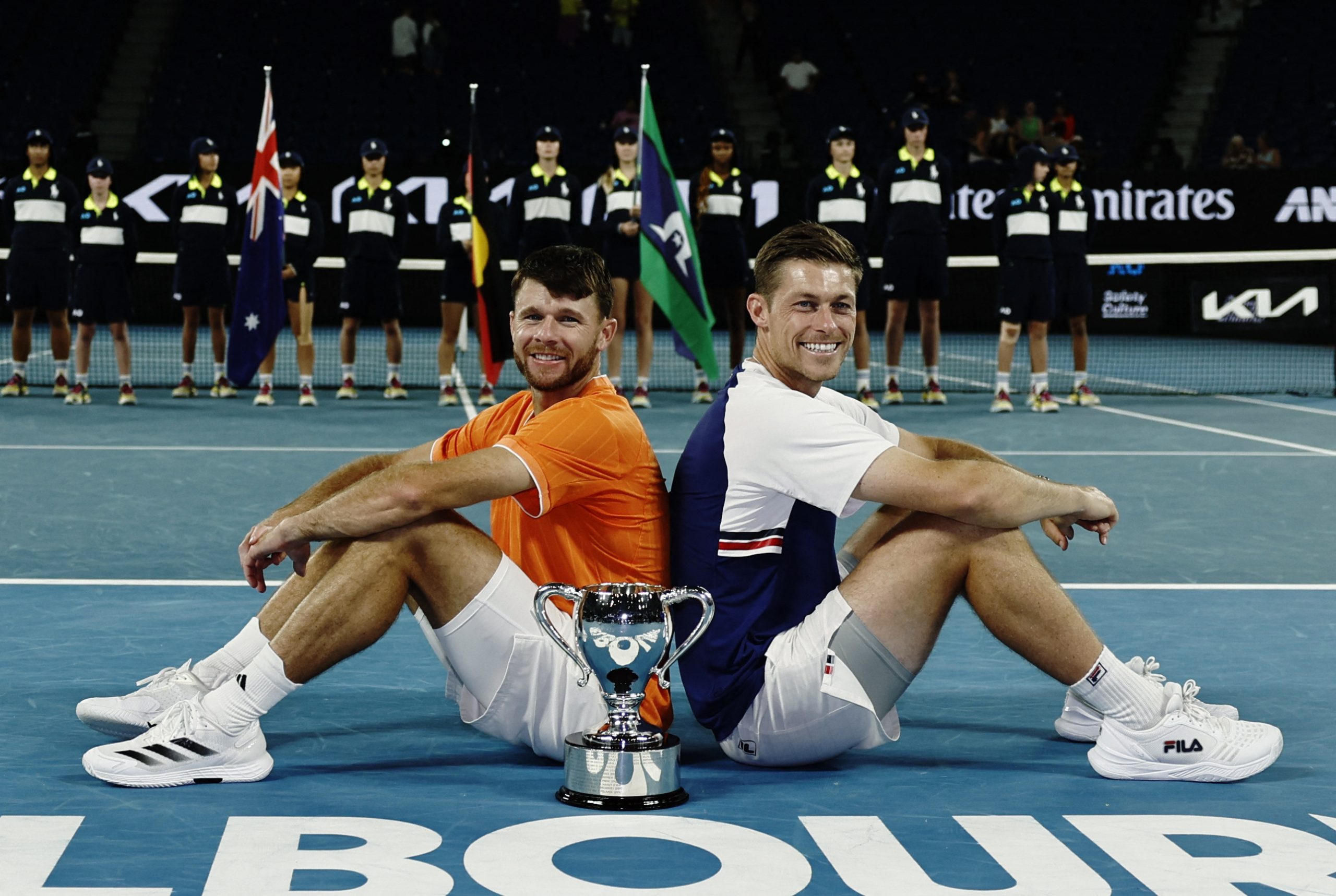 Harrison and Skupski win Australian Open doubles title in first major together