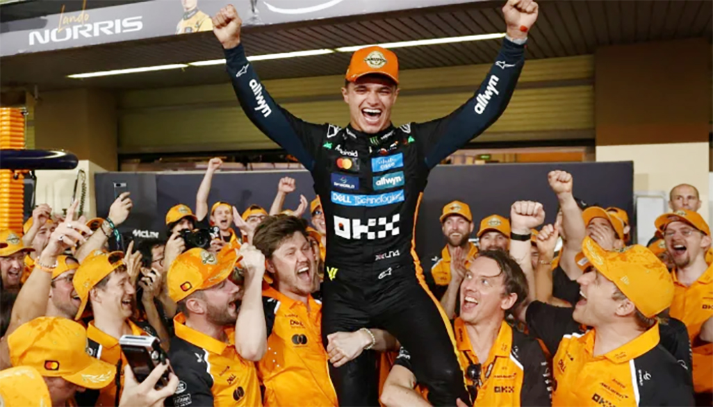 Norris hails ‘decent day’ after first laps in new McLaren Norris hails ‘decent day’ after first laps in new McLaren