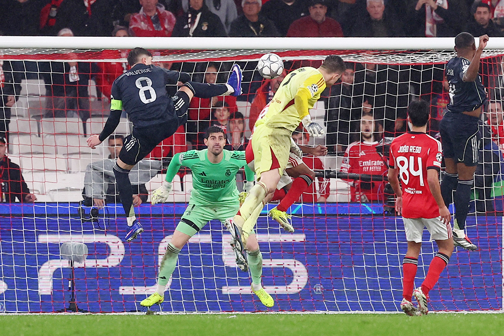 Real Madrid set for Benfica rematch in Champions League knockout playoffs Real Madrid set for Benfica rematch in Champions League knockout playoffs