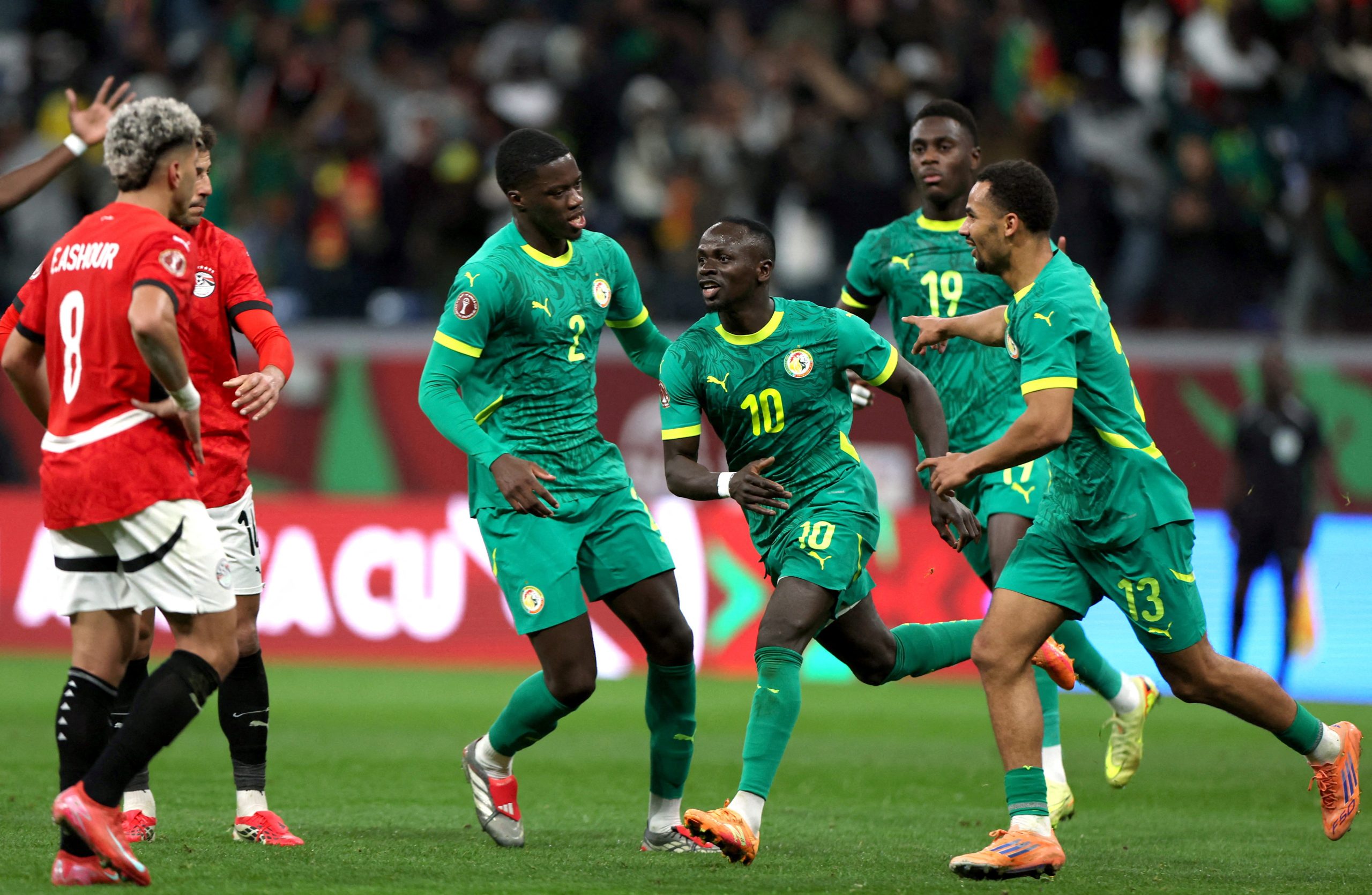 Senegal snatch late winner to down Egypt and reach Cup of Nations final