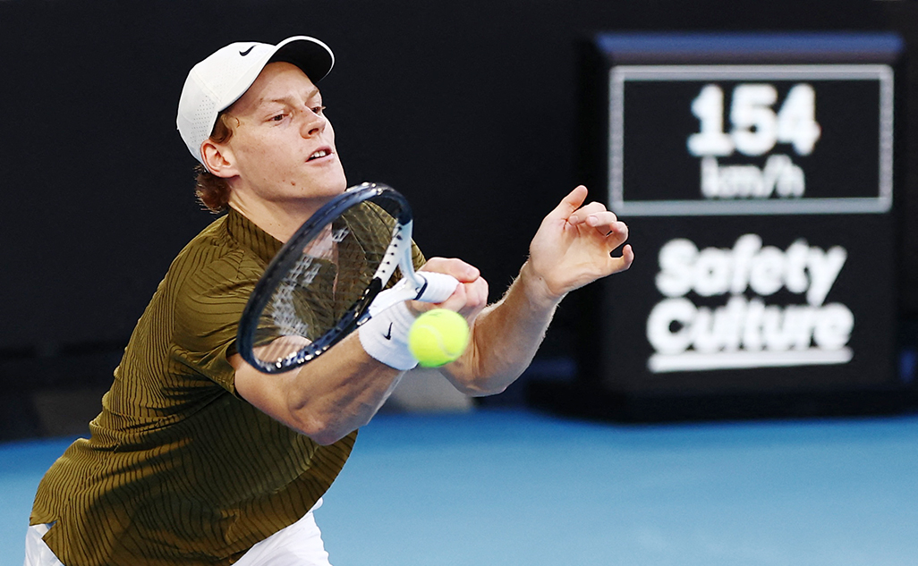 Sinner fires up in the heat to reach quarter-finals (wrapup) Sinner fires up in the heat to reach quarter-finals (wrapup)