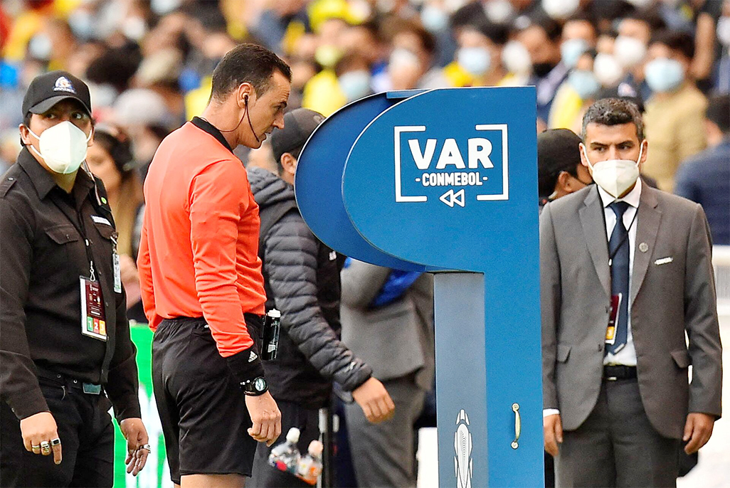 VAR delay sparks controversy as player sent off after half-time