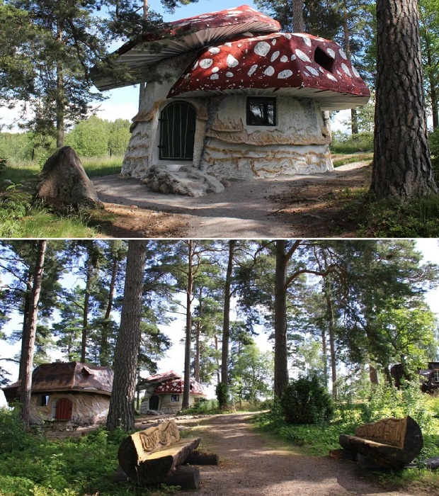 Norrqvarn Hotell & Resort by Vänerport offers the opportunity to live among mushrooms.