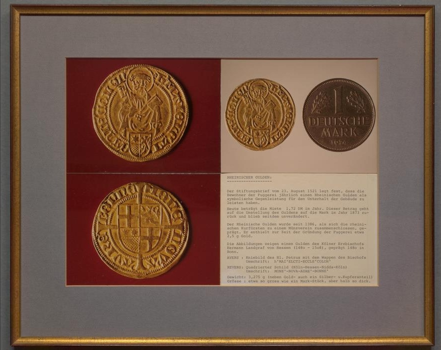 For living in a separate apartment, the rent was 1 Rhenish guilder. For living in a separate apartment, the rent was 1 Rhenish guilder.