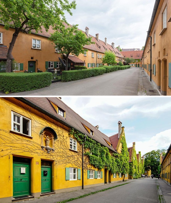 Each apartment has its own entrance. Each apartment has its own entrance.