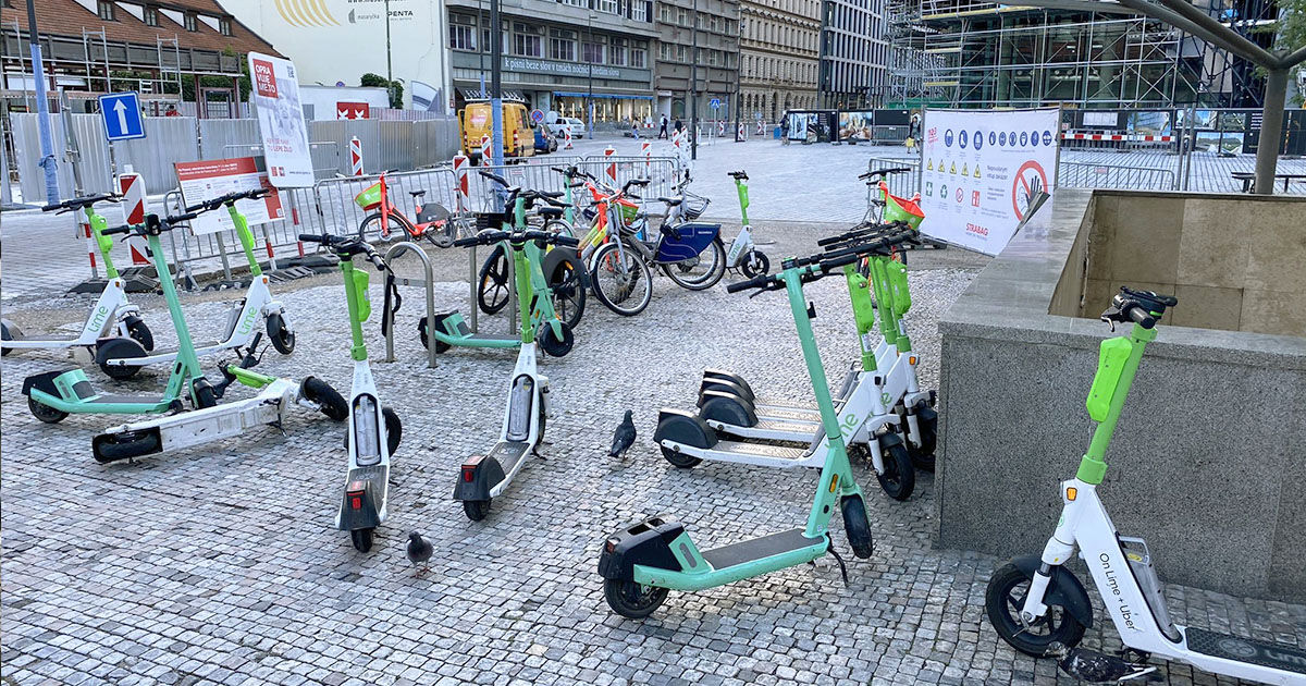 Prague to ban scooters in 2026 Prague to ban scooters in 2026